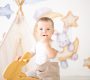 cute baby boy rides wooden rocking hare children s room home educational toys children 90x80